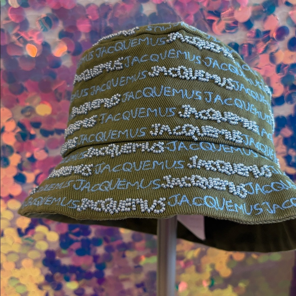 Jacquemus Khaki Le Bob Bucket Hat - Picture 2 of 8